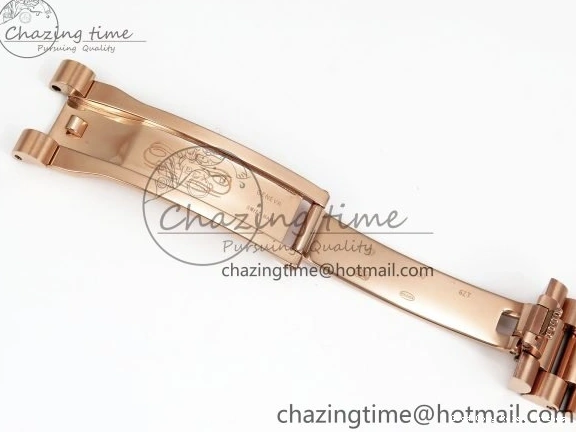 Good Copy Rolex Watches Edition RG on TWSF 36 Diamonds Diamonds Date Bezel Day SmartChoice Green 1608 Best Dial Roman RG A Bracelet 0114